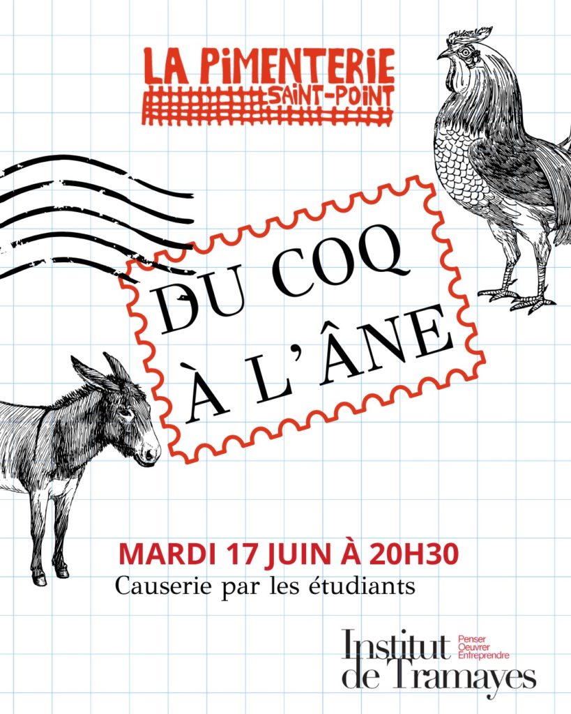Du coq à l’âne Mardi 17 juin à 20h30